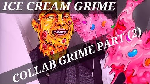 ICE CREAM GRIME |How to make grime art use autodesk sketchbook #autodesksketchbook  #grimeart