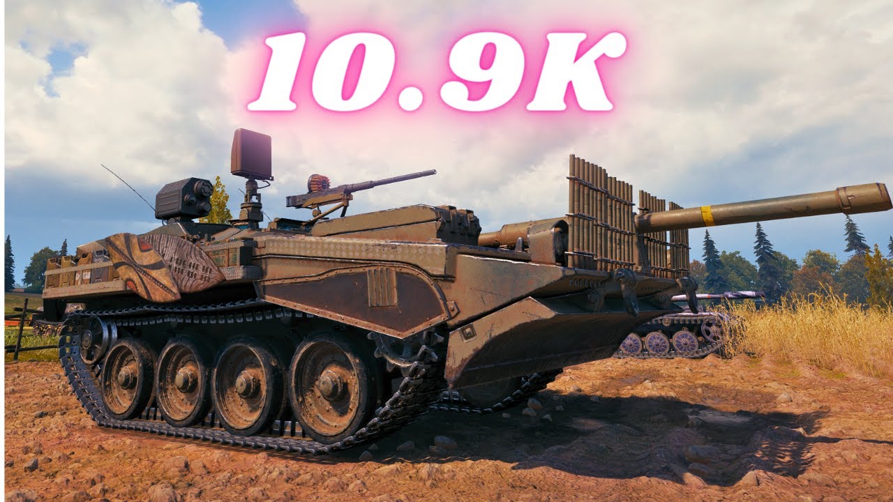 Strv 103B - 10.9K Damage & Strv 103B - 10K Damage World of Tanks ...