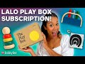 Unboxing a whole year of the lalo play box toy subscription