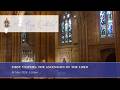 5:30pm First Vespers of the Ascension of the Lord 16 May 2026