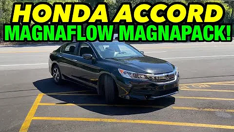 2017 Honda Accord 2.4L EXHAUST w/ MAGNAFLOW MAGNAPACKS!
