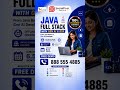Java Full Stack with Gen AI & DSA Training in Hyderabad | Online & Offline Course with Placement