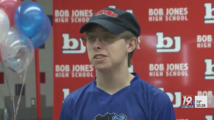 Bob Jones Senior Signs Letter of Intent for D1 Esp...