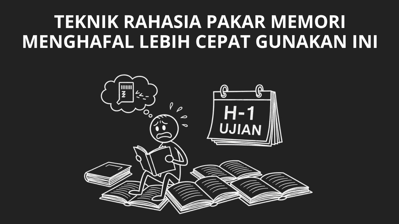 Cara Belajar Apapun 10X Lebih Efektif (Teknik Pakar Memori) | Make It Stick