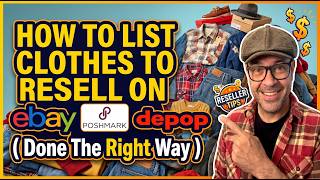 Full How I list clothing for reselling on Ebay, Poshmark, Depop, Whatnot. A Nifty crosslisting tutorial. News