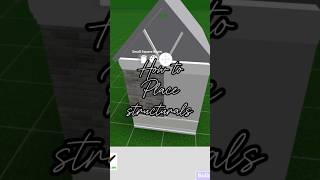 HOW TO place STRUCTURALS on bloxburg ROOFS | #bloxburg #speedbuild #roof #structural