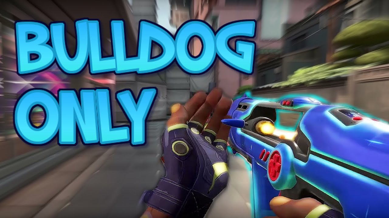 BULLDOG ONLY IN VALORANT IS EASY (IMMORTAL)