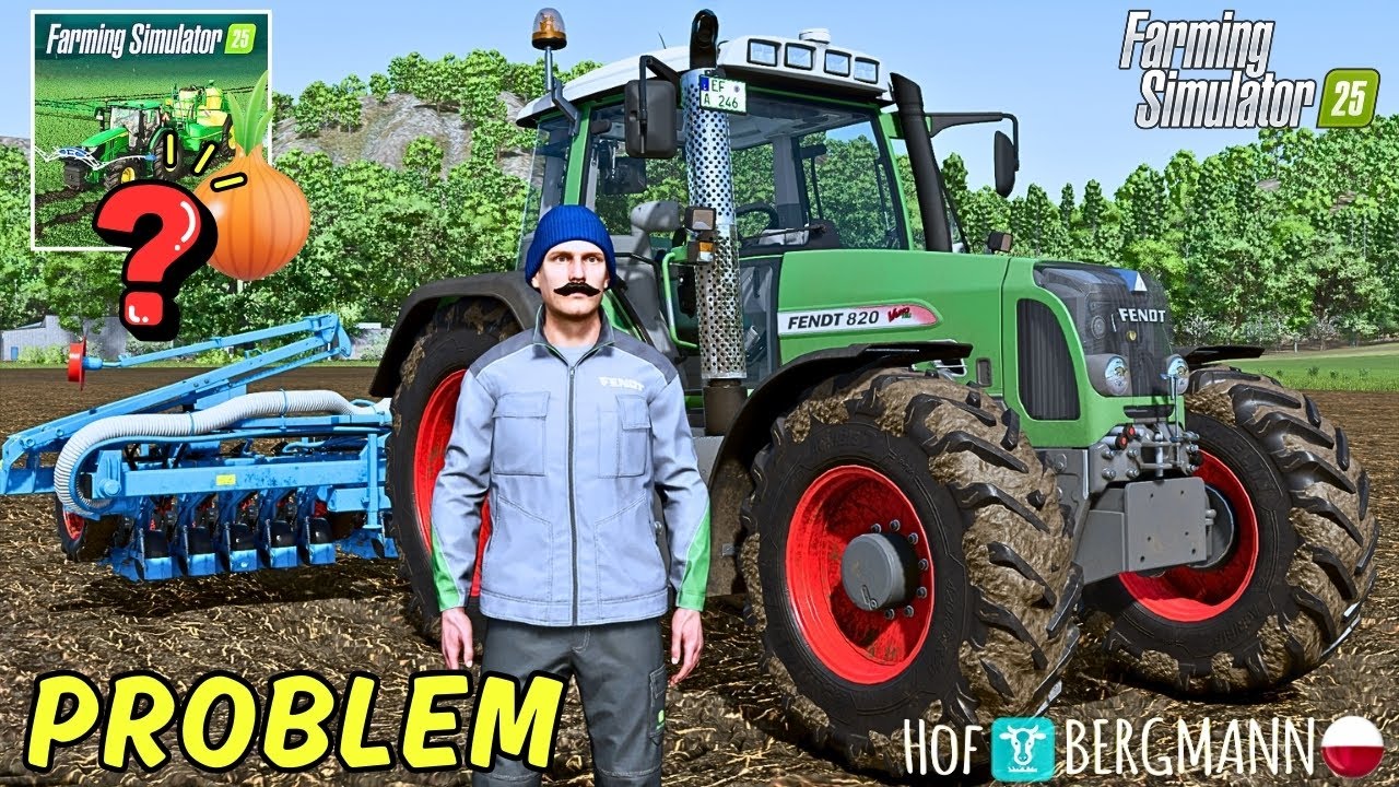 ROLNICTWO PRECYZYJNE NIE DZIAŁA? Siew cebuli.  Hof Bergmann FS 25