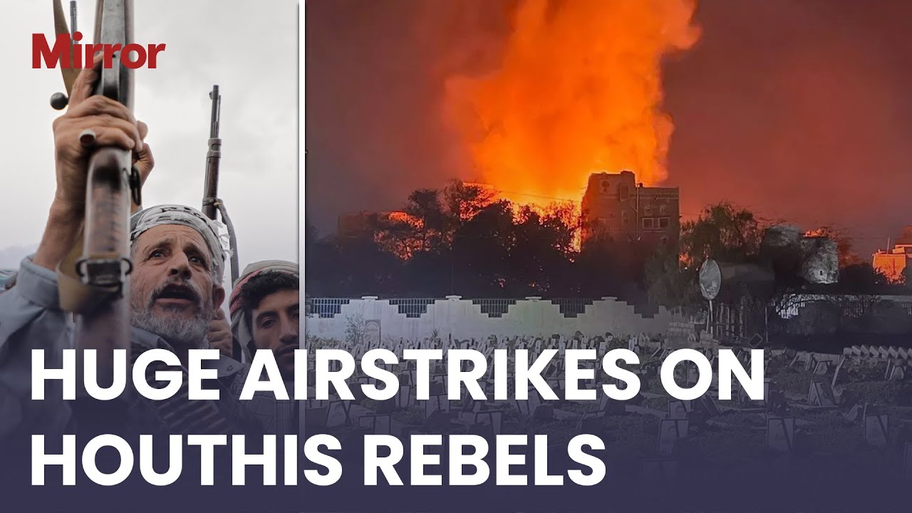 U.S. air strikes POUND Houthi rebel target in Yemen