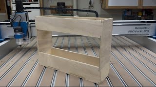 Pull out Drawer Replaces USELESS Cabinet. CNC Designed Using VCarve Pro