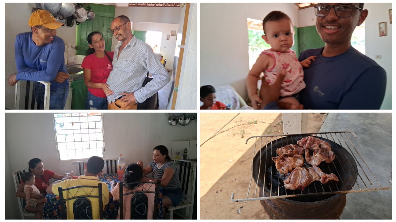 PRIMEIRO DOMINGO DO ANO NA CASA DA MINHA IRMÃ. 