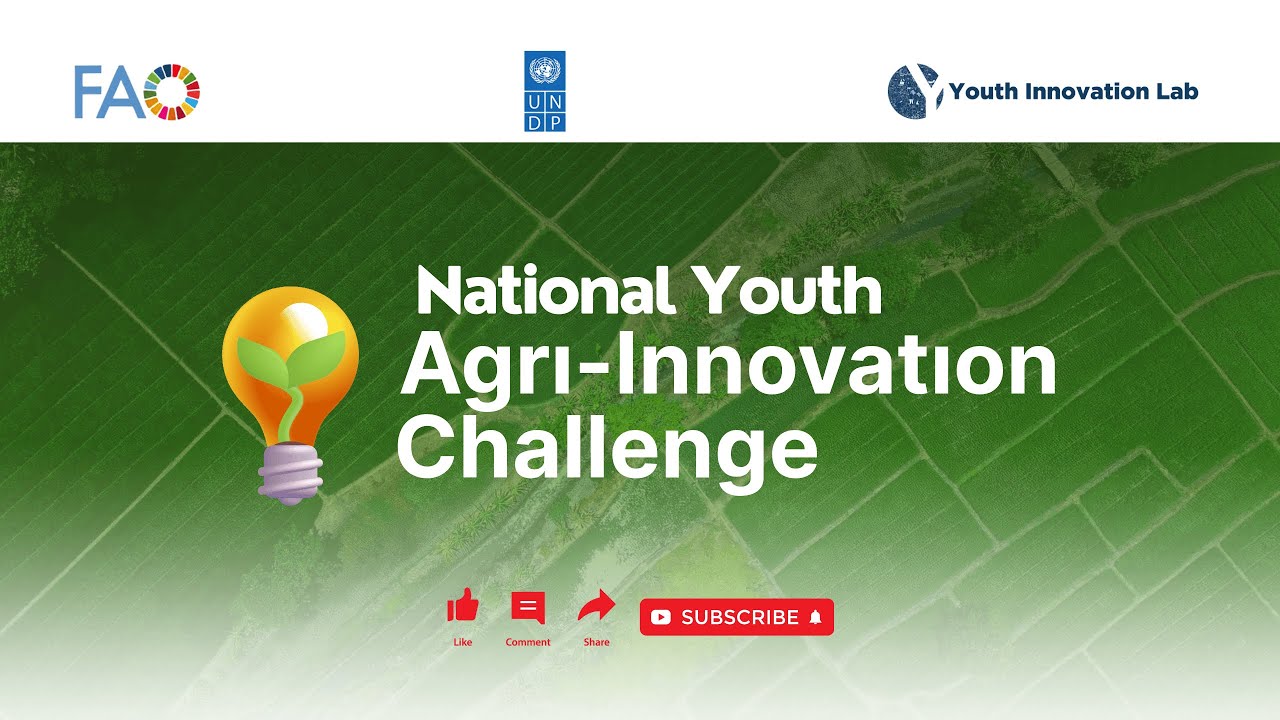 National Youth Agri Innovation Challenge | UNDP | FAO | YI-Lab - YouTube