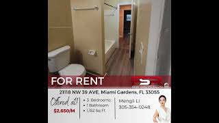 21118 NW 39th Ave, MIAMI GARDENS, FL 33055