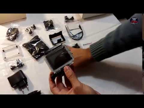 Unboxing - Action Camera Excelvan Q8 4K 30fps - YouTube