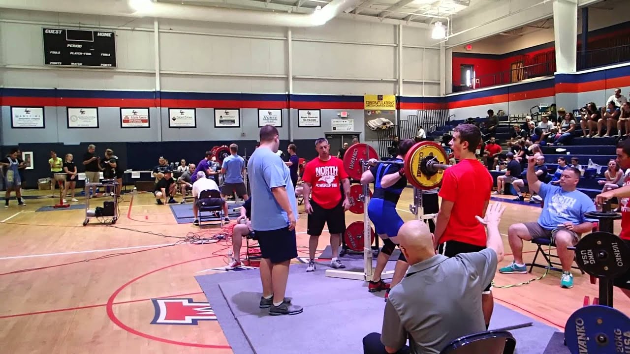 USAPL Meet 2nd attempt 160kg YouTube