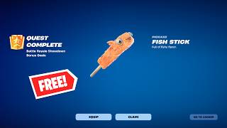How To Unlock Free Fish Stick Pickaxe Full Guide Fortnite Chapter 7 Season 2