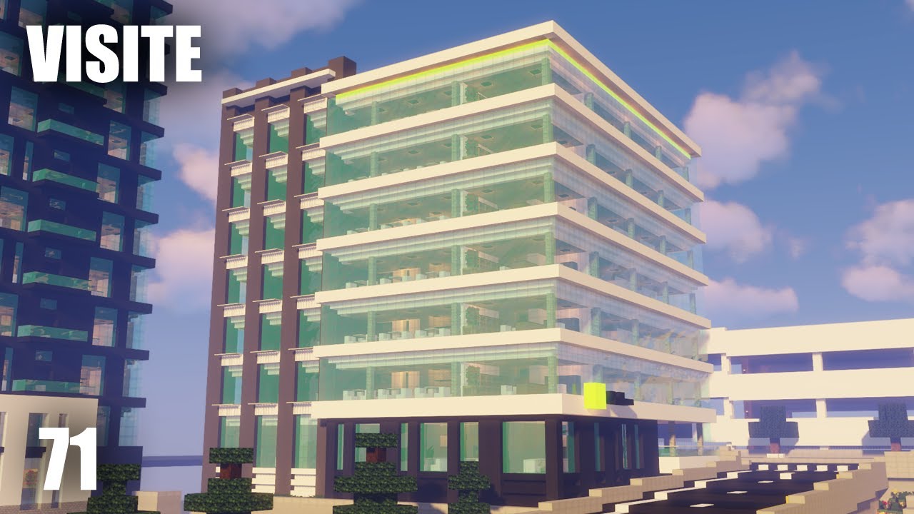 Minecraft | Immeuble Moderne Banque TD - YouTube
