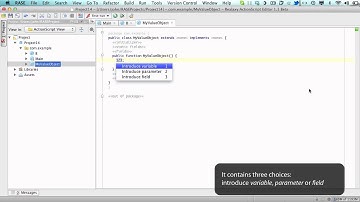 04. Refactorings in Realaxy Editor - Getting Started
