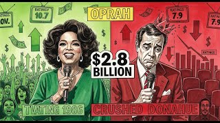 How Oprah CRUSHED Phil Donahue and Built a $2.8 Billion Empire | The Talk Show War Nobody Saw Coming