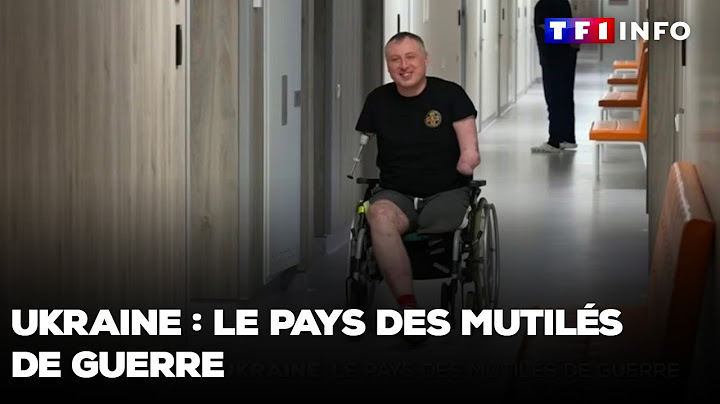 "Pour mon pays, j'ai sacrifié ma santé" : rencontre avec les gueules cassées ukrainiennes
