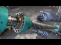 Kobelco 235, dipper arm repair part 1/3