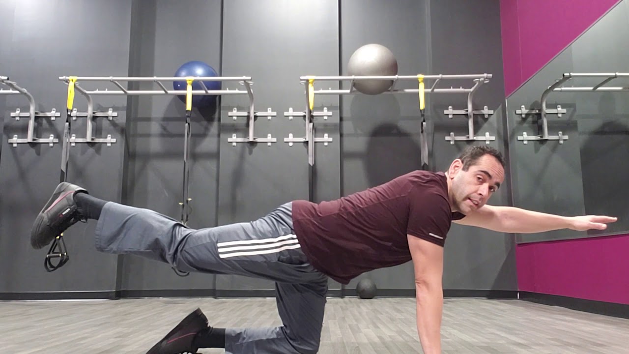 Physiotherapy Exercises to Recover from a Lumbar Sprain - YouTube