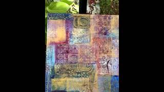 Gelli Printing Bohemian Style