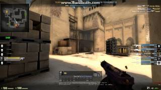 1v5 ACE on mirage, with tec-9 CS:GO