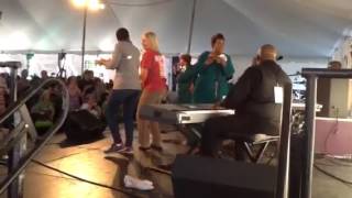 Jesus at the Folklife/Humanities Stage, Richmond Folk Fest 10.15
