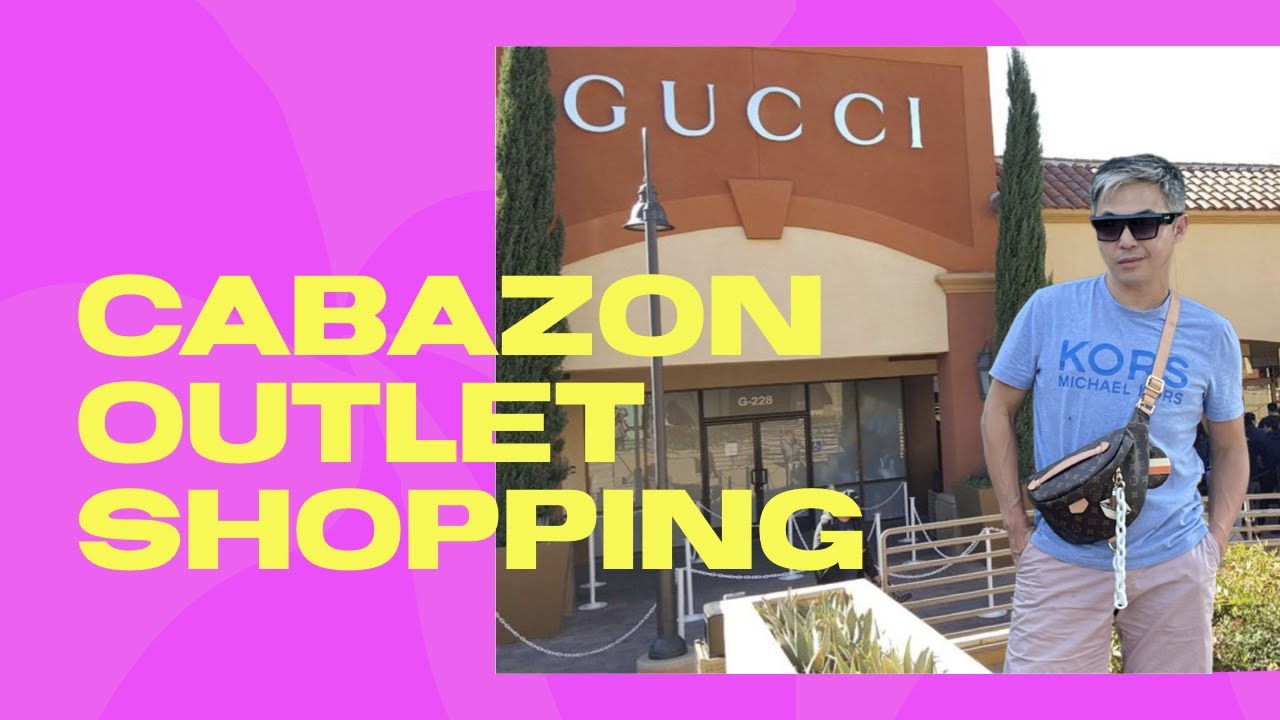 Cabazon Outlets Shopping Vlog 