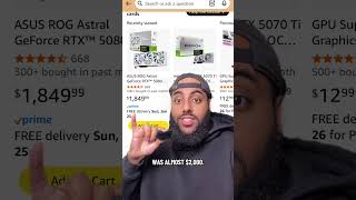 Amazon Gave Him A Free 5080??