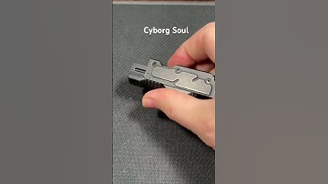 The Cyborg Soul fidget slider is one of the coolest fidgets on the market.  #fidget #edc
