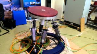 Olsen Hexapod 1 tonne, 254mm/s, 1g, 254mm travel