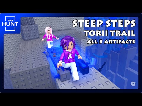 We found all 5 artifacts on Steep Steps! | Roblox