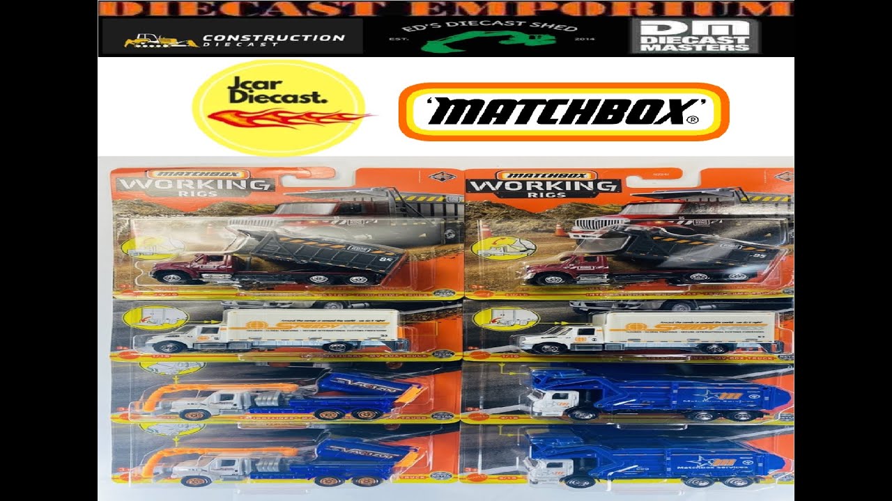 Matchbox 2021 Real Working Rigs Case L Mix 3 Unboxing & In-Depth Review
