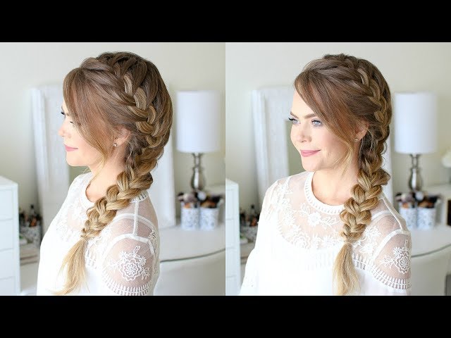 Half Up Side Braid - Cute Girls Hairstyles