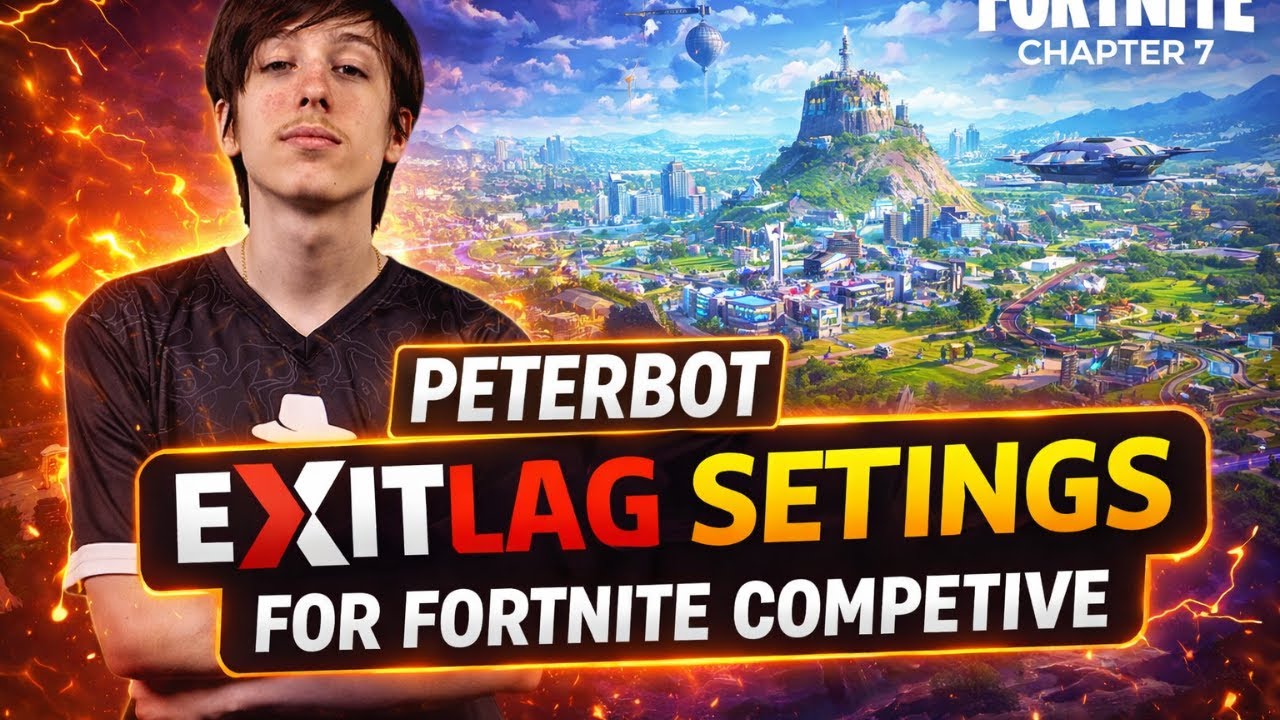 Секретные настройки ExitLag от Peterbot для соревновательного режима Fortnite.