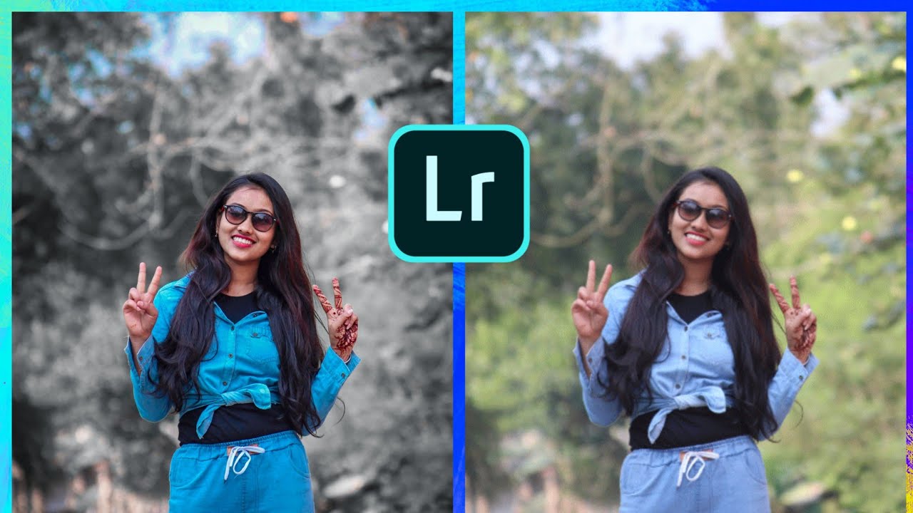 Lightroom Black And White Photo Editing Tutorial in Mobile YouTube