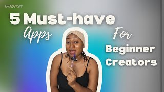 5 Simple & Free Apps Every Beginner Creator Needs in 2025!