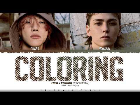 THE 8, Vernon - coloring