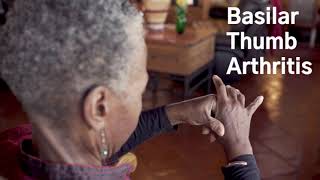 Basilar Thumb Arthritis and Arthroplasty