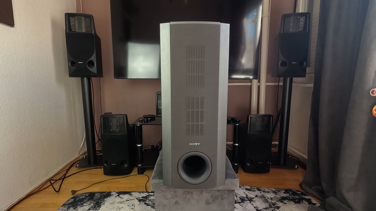 アクティブ ウーファー　SA-W70ES Sony SA-W70ES Vélemény - YouTube