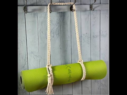 How to instructions video - Yoga Mat Strap Kit - Rondos Creations