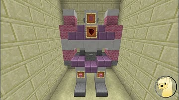 Minecraft - How To Build Transformers G1 Arcee Robot Mode!