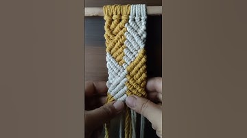 Macrame Pattern #macrame #macrameknots #macrametutorial #macramedesigns #macramepattern #macramediy