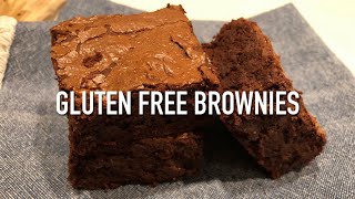 Fudgy Gluten Free Brownies (Dairy Free)