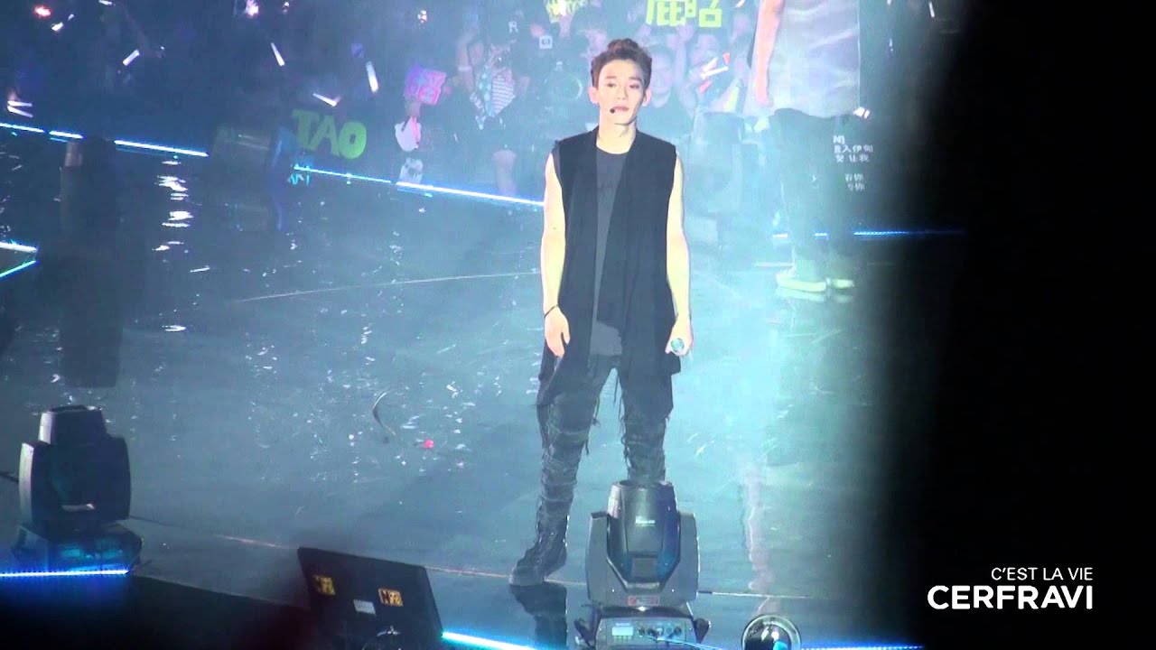 140602 [HQ] EXO HK Concert 너의 세상으로(Angel) Luhan, Chen, Baekhyun Focus