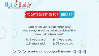 Math Practice Problem Grade 7 Question 299