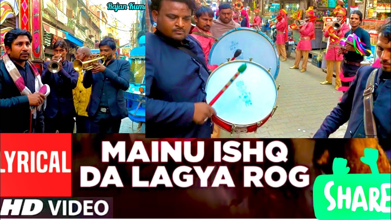 Mainu Ishq Da Lagya Rog new song Raj band merath Ambala Shahar Shivratri Shiv barat 
