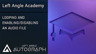 Looping and Enabling/Disabling an Audio File